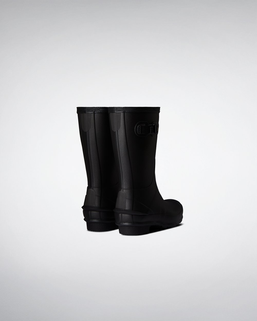 Bottes de Pluie Hunter Norris Enfant Noir ELHNMOS-05